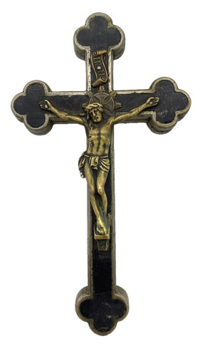 Antico reliquiario crocifisso