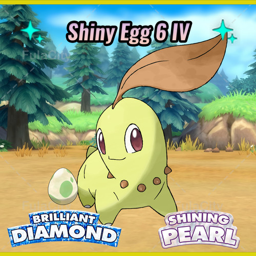 Chikorita shiny egg - shiny,
