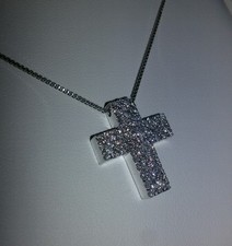 Collana oro Bianco 750 18 kt e