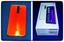 SMARTPHONE REDMI NOTE 8 PRO 6GB 128ROM DI COLOR ROSSO (BELLISSIMO COME NUOVO)