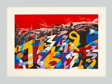 Ugo nespolo numeri - "numeri",