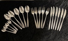 WMF Posate - 20 Pezzi, Cromargan Acciaio Inox (Serie Probabilmente "Devon?")