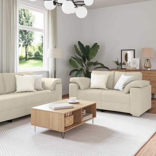 Divano beige tessuto misto - divano,