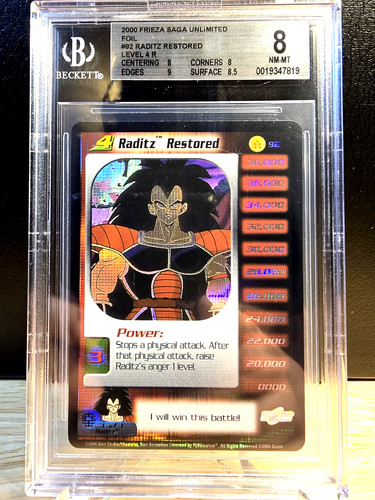 Dbz ccg dragon ball raditz - ccg, z
