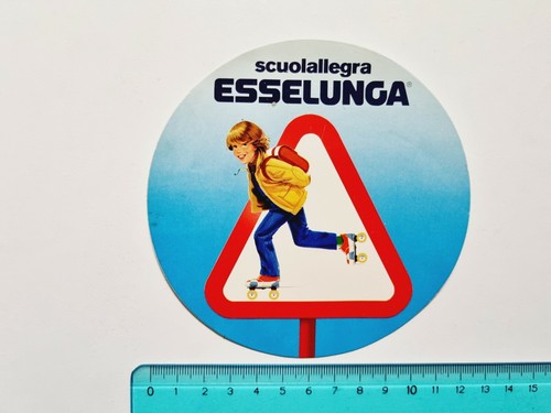 Adesivo esselunga scuola - adesivo,