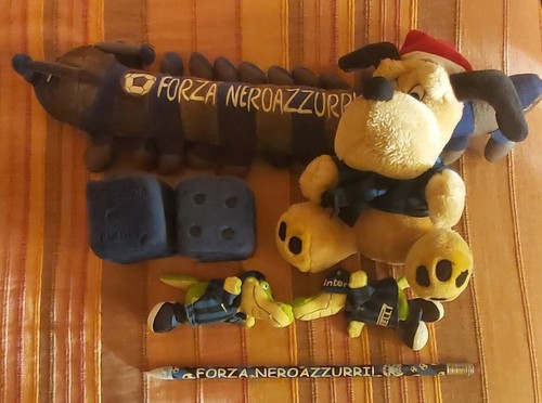 Set peluche oggetti inter - ed,