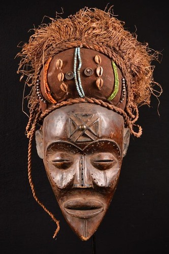 Maschera elmetto chokwe - maschera,
