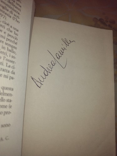 Autografato andrea camilleri - autografato!,