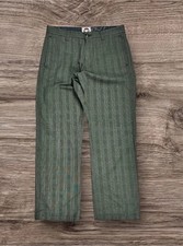 Pantaloni Murphy & Nye Sailmakers gessato kaki anni 90 Y2K vintage Chicago