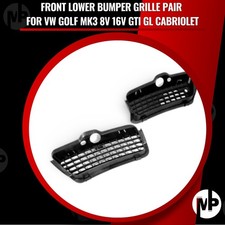 Front Lower Bumper Grille Pair