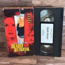 Deadly Betrayal VHS Used