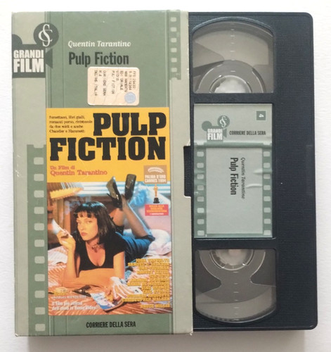 Vhs pulp fiction film - vhs,