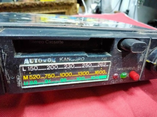 Autoradio autovox kanguro 732 - autoradio,