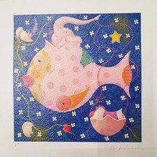 Beppe Francesconi  Serigrafia  in viaggio Pop casa arte quadri