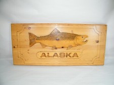 27" X 12" ALASKA FISH WOOD