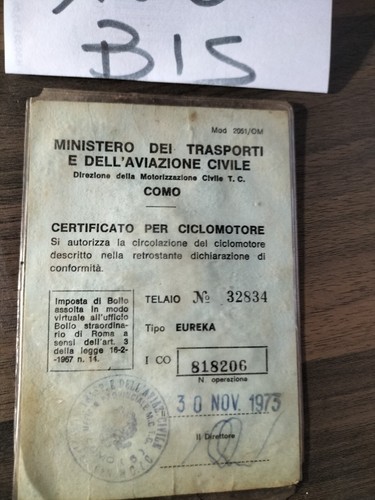 Ciclomotore epoca garelli - epoca,