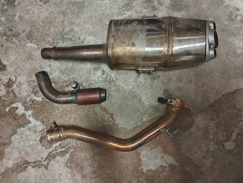 Scarico originale triumph - scarico,