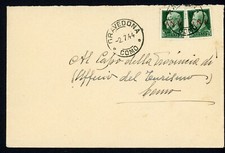 R.S.I. - Busta affrancata con