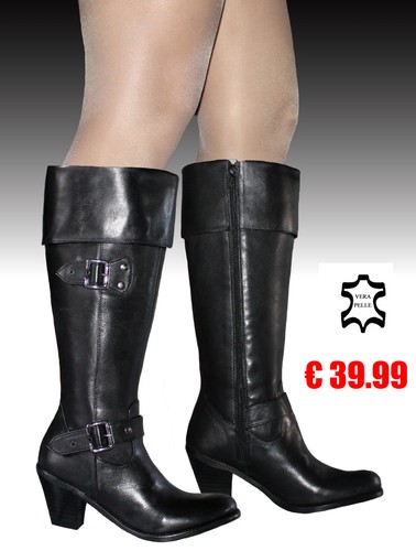 Stivali stivaletti donna vera - stivali,