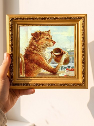 Stravagante cane gentiluomo