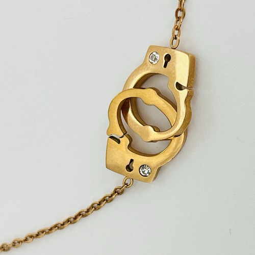 Collana con ciondolo manette