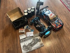 Tamiya TT-02 1:10 pista liscia grande raccolta tuning parti pneumatici alluminio tecnologia