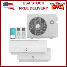 18000 BTU Dual 2 Zone Mini