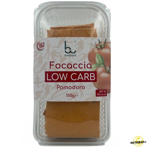 Bewheat focaccia low carb - focaccia,