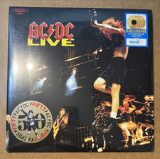 AC/DC - LIVE - GOLD EDITION VINYL 2 LP NEW/SEALED - USA (WALMART) ISSUE