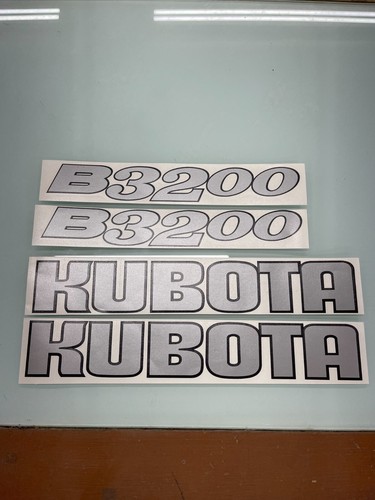 Adesivi trattore kubota b3200 - adesivi,