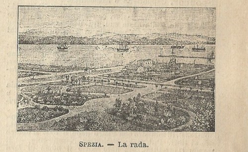 Stampa antica spezia - la,