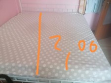 Letto Matrimoniale con Rete a Doghe 200x170cm - Bianco (401721)