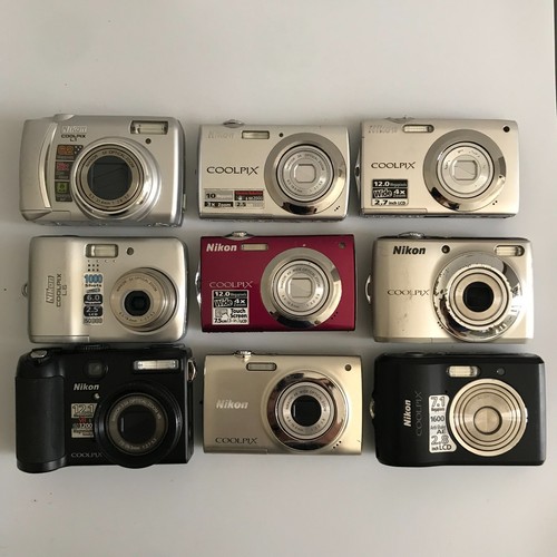 Lot nikon coolpix digital - lot,