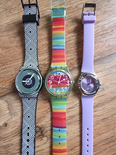 Three swatch watch - swatch,