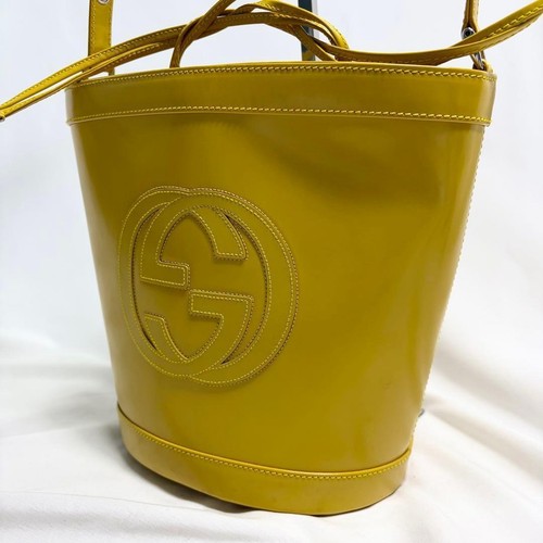 Gucci borsa tracolla gialla - borsa, a