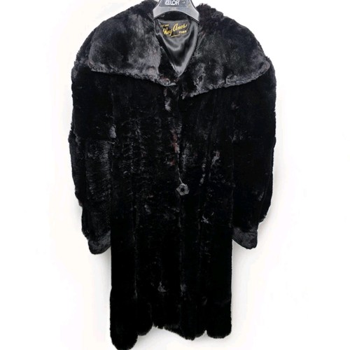 Cappotto pelliccia trasparente
