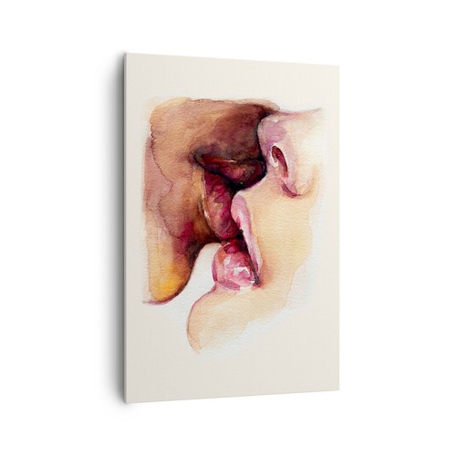 Quadro tela 70x100cm - 70x100cm, bacio