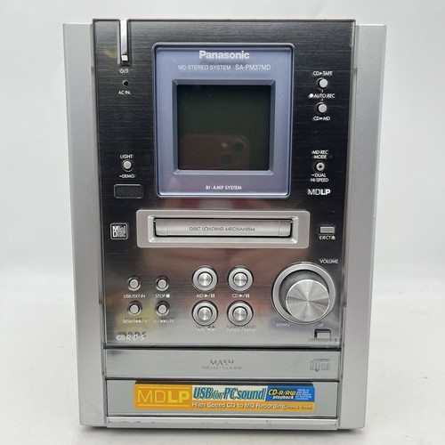 Panasonic pm37md minidisc - sa,