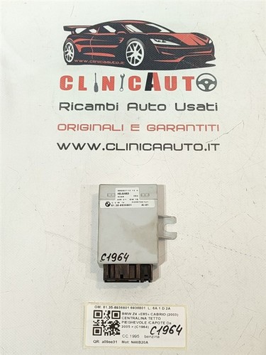 Centralina capote per bmw - capote,