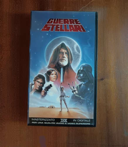 Vhs guerre stellari george - stellari,