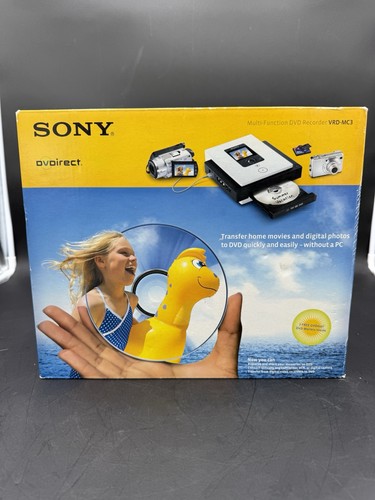 Sony dvdirect vrd - dvdirect, vrd-mc3