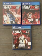 Lotto 3 giochi PS4 NBA 2K15