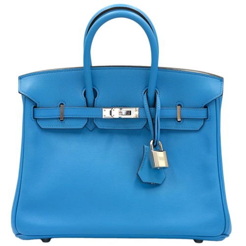 Hermes birkin bleu nord - bleu, du