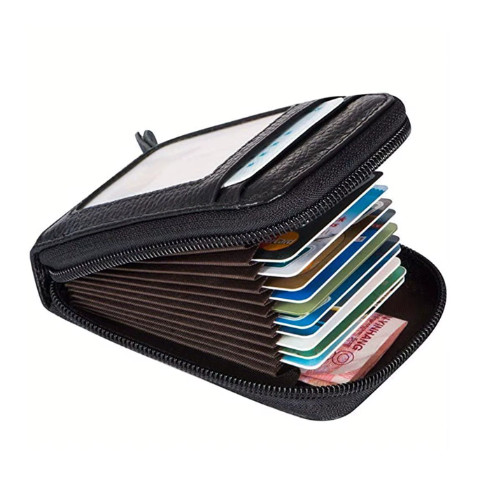 Porta carte uomo - carte, pelle