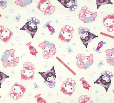 NUOVO tessuto cotone Sanrio