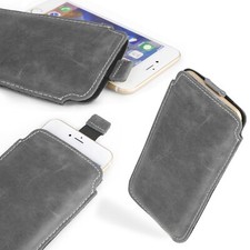 Custodia IN Vera Pelle per Samsung Galaxy S25 Protezione Case Cover 1GK Grigio