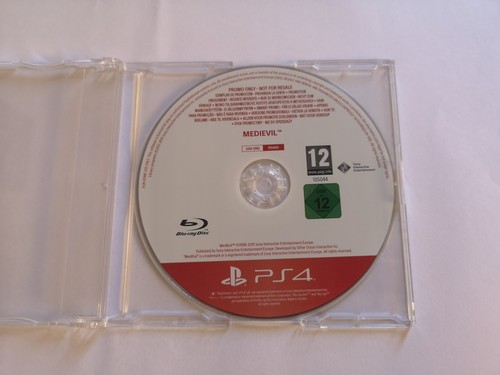 Medievil ps4 promo disc - medievil,