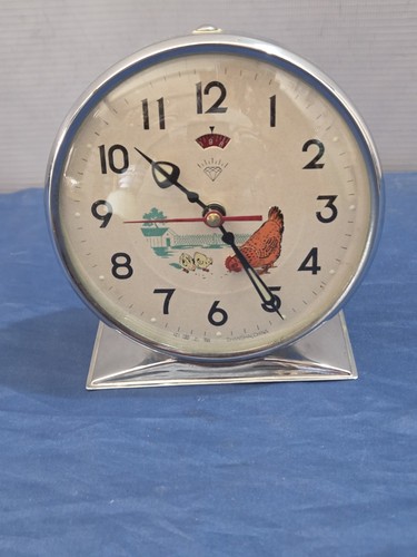 Sveglia vintage gallina - vintage, "gallina"