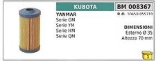 Filtro gasolio KUBOTA serie GM