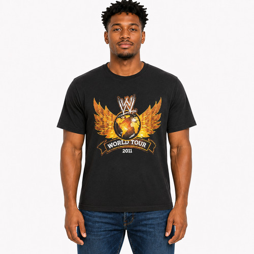 Wwe world tour 2011 shirt - tour, t
